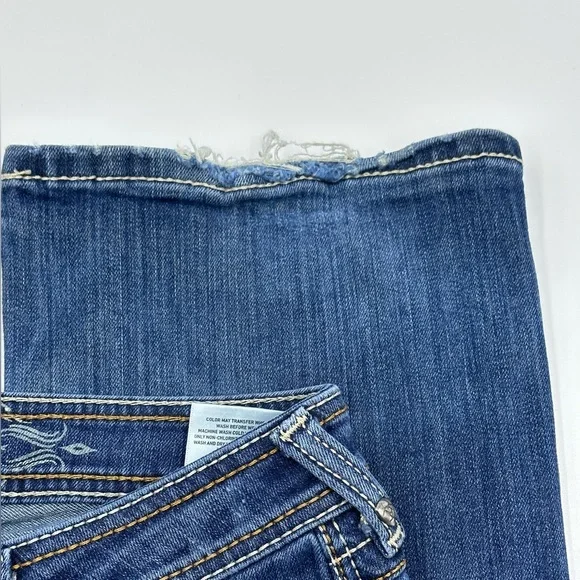 Ariat Ruby Jeans distressed hem boho pockets - Picture 4 of 14